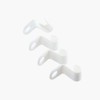 20 Pcs Clothes Hanger Connector Hooks, Plastic Hooks Cascading Hangers