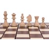 Square Chess Game Magnetic Classic Wooden Chess Figures and Chess