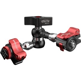 IFOOTAGE Spider Crab Magic Arm Clamp 7 Inch Adjustable Friction Power Bite Magic Arm for DSLR Camera Rig LCD Monitor LED Light with 1/4'' & 3/8'' Thread, MA3-4