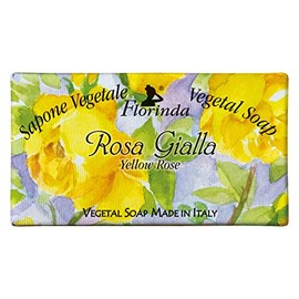 Florinda Soap, Yellow Rose, 3.4 oz (95 g)