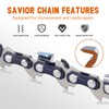 Savior 3-Pack 8 Inch Pole Saw Chain for Ryobi ONE+