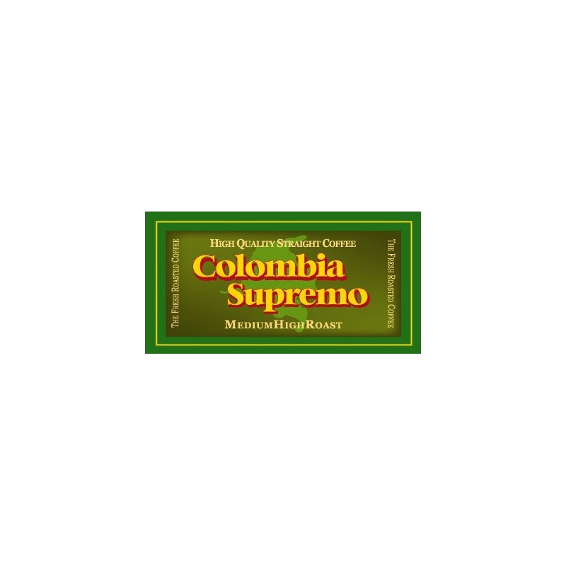 Coffee Beans Classical Coffee Roaster 100% Arabica Beans Colombia Supremo