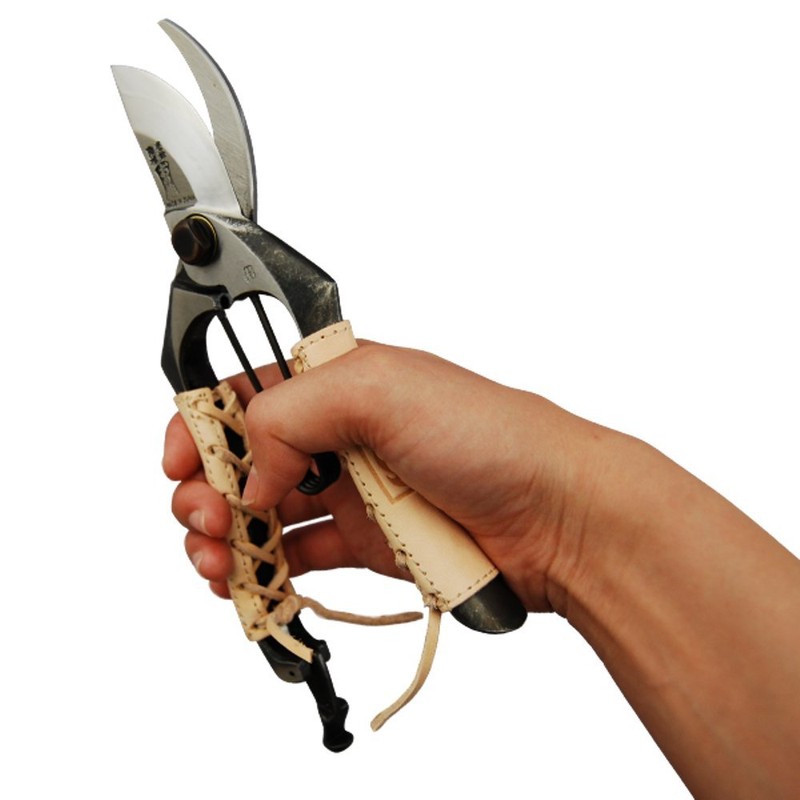 Mikikajiyamura TS060 Improved Pruning Shears, 8-Inch Metal Stop