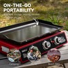 Royal Gourmet PD1301R 3 Burner Tabletop Propane Gas Griddle with