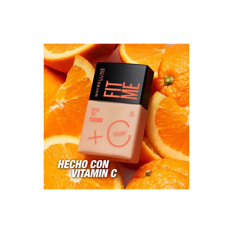 Base De Maquillaje Maybelline Fit Me Fresh Tint Tono06 Fps50