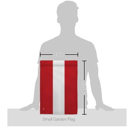 Americana Home & Garden Austria Garden Flag Regional Nation International World Country Particular Area House Decoration Banner Small Yard Gift Double-Sided, Made in USA