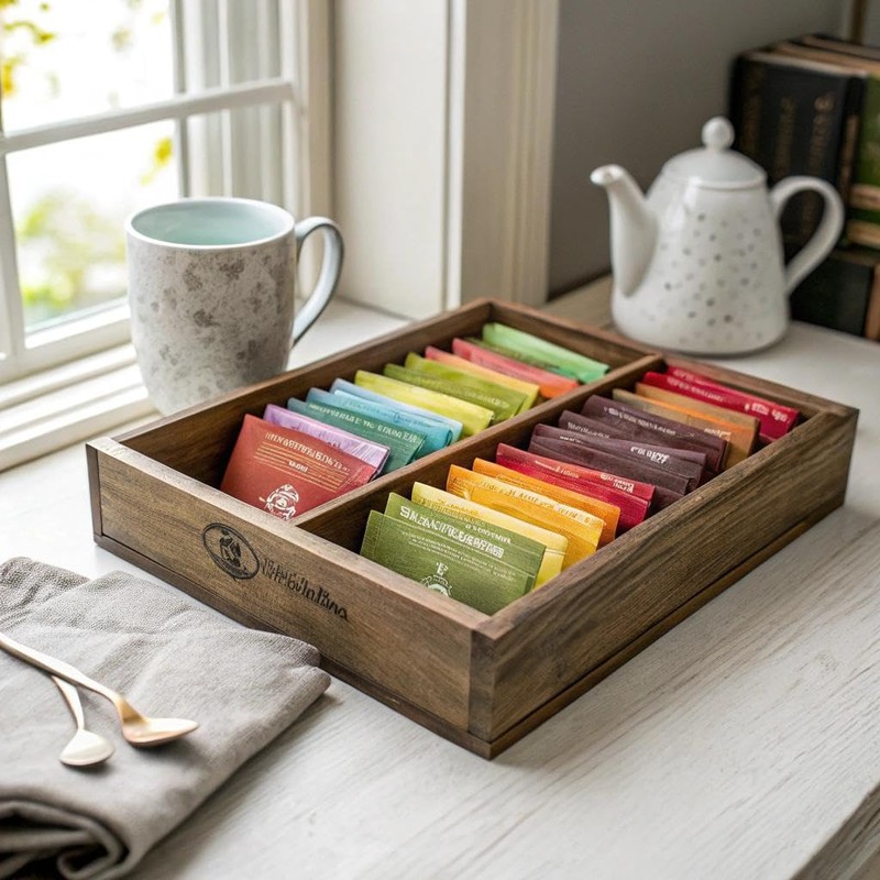 Bigelow Tea Assortment, Green, Black, and Herbal Teas with English