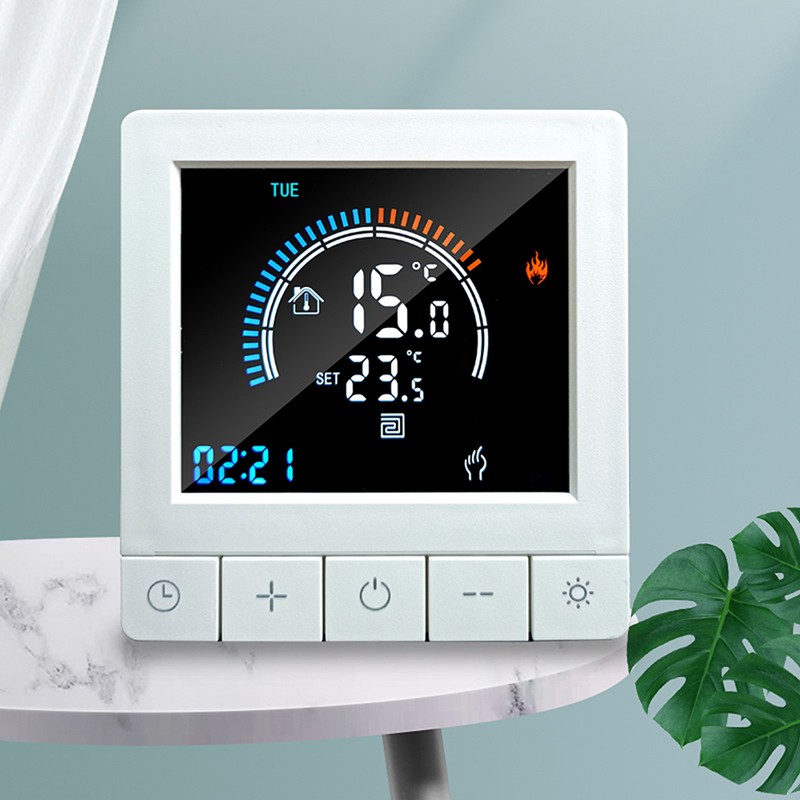 Programmable Digital Thermostat with Child Lock LCD Display NTC Sensor