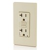 Leviton Dual-Function AFCI/GFCI Outlet, 20 Amp, Self Test, Tamper-Resistant with