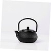 Hemoton cast iron teapot tea set retro metal coffee kettle