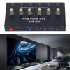 6 Channel Compact Audio Mixer Mono Stereo Switching 6 in