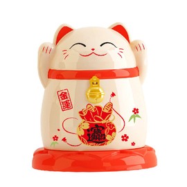 Toothpick Holder, Toothpick Holder, Toothpick Case, Toothpick Tube, Toothpick Box, Toothpick Case, Maneki Neko, Ambidextrous Cat, Tabletop, Kitchen, Restaurant, Cafe, Stylish, Cute, Celebration Gift