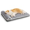 Jolifield Orthopedic Dog Bed Large Sized Dog with Pillow 36''X24'',