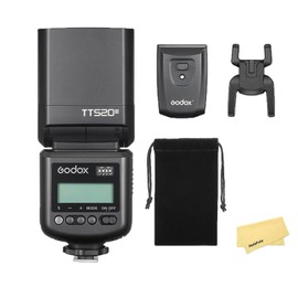 Godox TT520III TT520 III TT520-III Thinklite Digital Camera Flash Speedlite with RT Transmitter, 433MHz Wireless Trigger Compatible with Canon Nikon Panasonic Olympus Pentax and Other DSLR Cameras