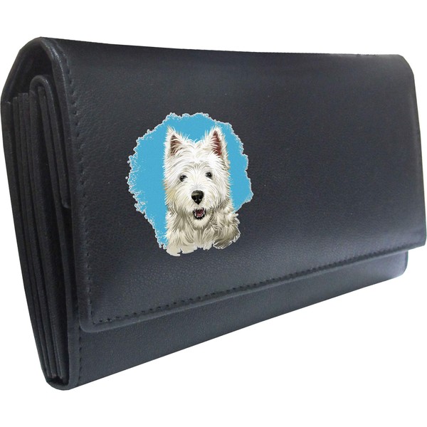 Klassek Cairn Terrier Womans Black Purse Dog Lover Owner Brand