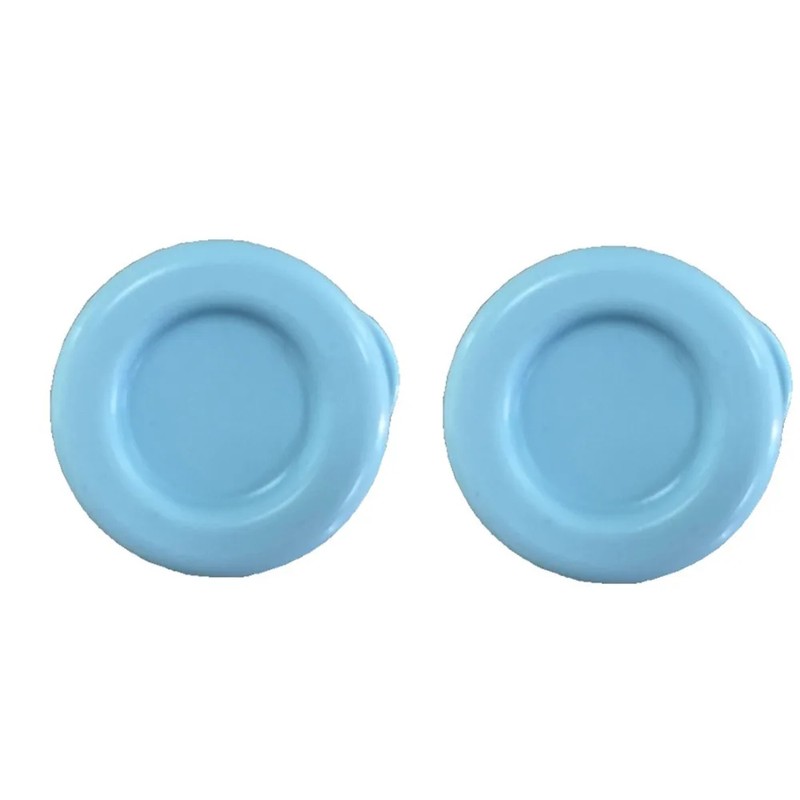 Silicone Bottle Caps for Compatible Glass Milk Bottles – 2-Piece