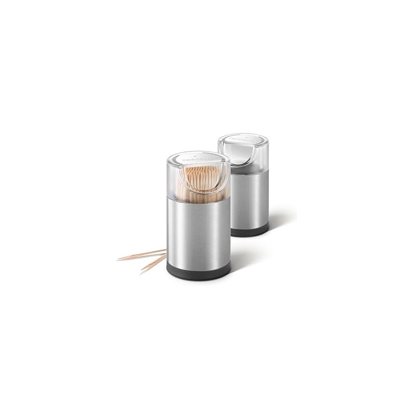 Tescoma GrandCHEF Toothpick Dispenser Stainless Steel and Plastic with One-Handed