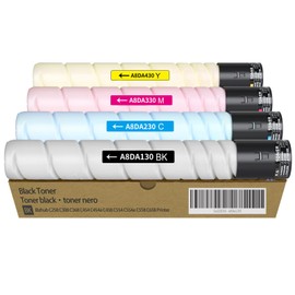 SAIDING Compatible Toner Cartridge Replacement for Konica TN324 TN512 TN514 to Use with Minolta Bizhub C258 C308 C368 C454 C454e C458 C554 C554e C558 C658 Printer (4 Pack)