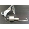 espeedpro21 Black Aluminum 5"x2" Gas Pedal & 48" Throttle Cable