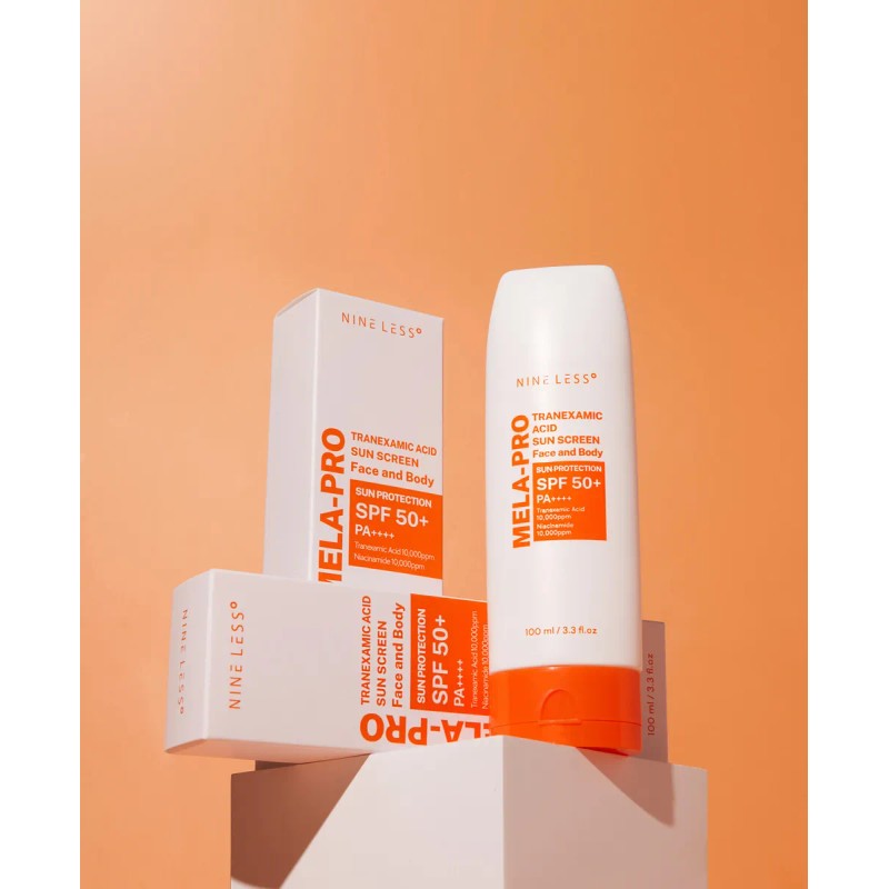 Nineless Mela Pro Protector Solar Ácido Tranexámico 100ml