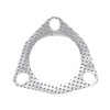 Auto Dynasty Exhaust Manifold Flange Header Gasket, Compatible with 54mm