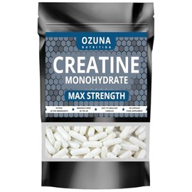 Creatine Monohydrate 3000mg | 60 Vegan Capsules | Micronised for Easy Absorption | Creatine Monohydrate Powder Tablets for Men & Women | Unflavoured, Gluten-Free & Keto-Friendly