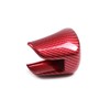 PIUGILH ABS Carbon Fiber Gear Shift Knob Cover Trim Decoration