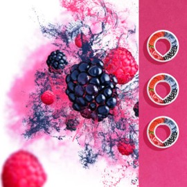 Wild Berry Flavour Pods (x3) [Pods Only] | Compatible with Air Up Water Bottle | Revolutionary Pods Transform 15L of Water | 0 Cals 0 Sugar | Refreshing Senses
