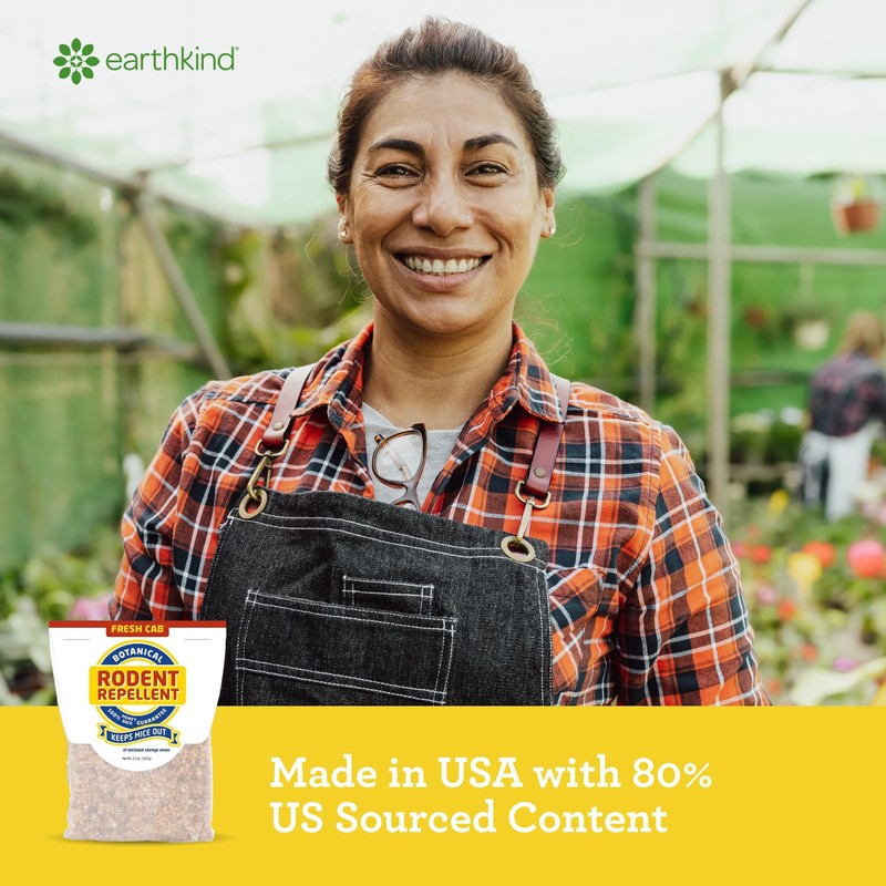 Fresh Cab Botanical Rodent Repellent - Environmentally Friendly, Keeps Mice