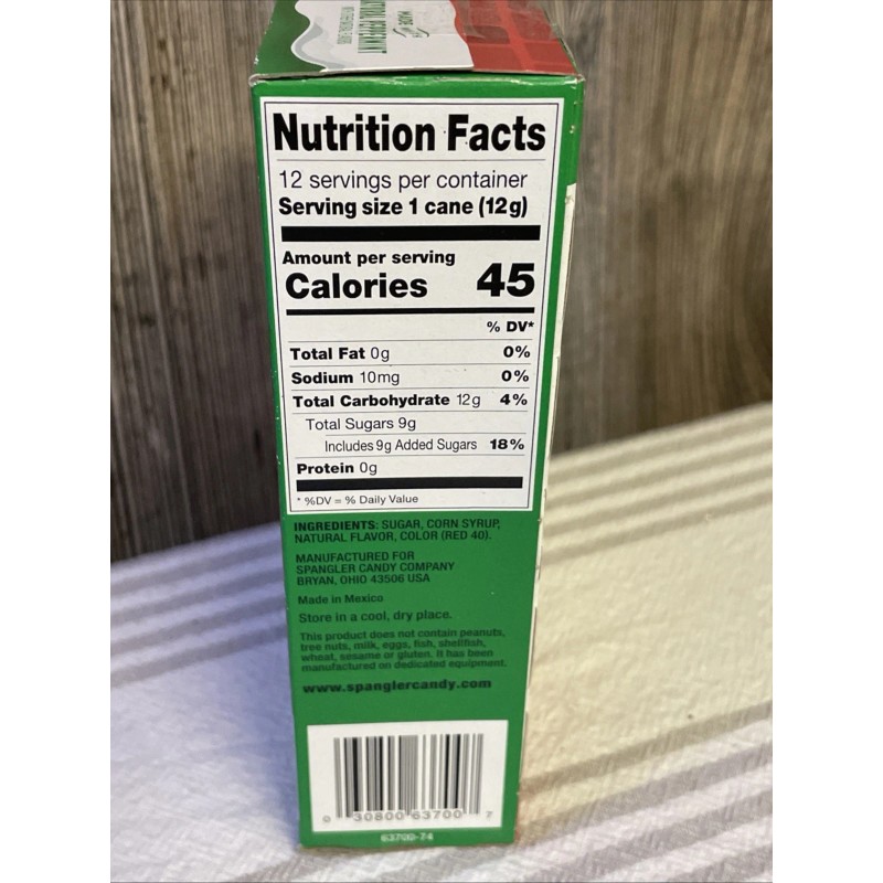 Spangler Two 12 Count Packs- 24 Total Spangler Natural Peppermint