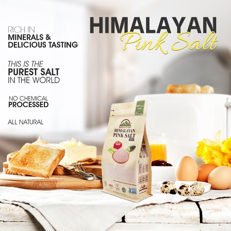 Himalayan Chef Himalayan Pink Salt-Fine-8oz