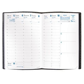 Quo Vadis 2026 Refill for Business - Weekly Planner - 12 Months, Jan. to Dec. - 4" x 6" - Time Management Appointment Organizer
