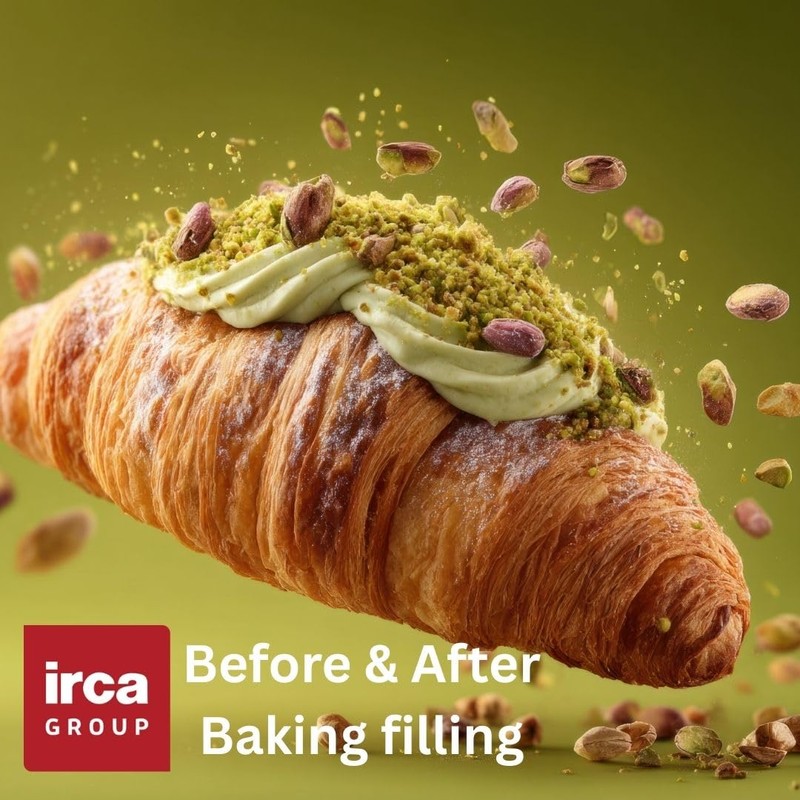 Irca, Dubai Chewy Cookie Cukicream Pistachio Cream Filling, 11 lb