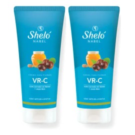 2 Pz Crema Para Piernas Vr-c Con Romero Y Jalea Real Shelo N