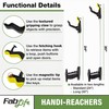 Handi-Reacher 50-1141 Long Reacher with Wired-Driven Jaws, 30" Length