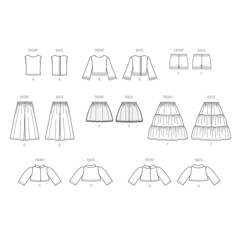 McCall's M8523OS 18" Doll Clothes Sewing Pattern Packet, Design Code