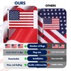 2Pack American USA Car Flags, 12" x 17" Double Sided