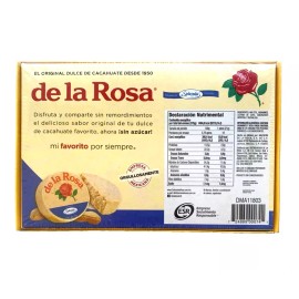 DeLaRosa De La Rosa Mazapan Sugar-Free Made with Splenda 18 pzs 378g/13.3oz