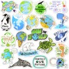Earth Stickers Environmental Stickers Pack Waterproof Laptop Stickers for Kids