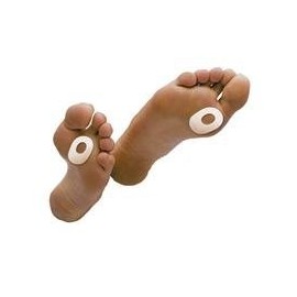 Dr. Jill's Felt Oval-shaped Callus Pads 1/4 Thickness (100 Pads)