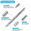 sourcing map Tap and Drill Bit Set, 5pcs M5 x
