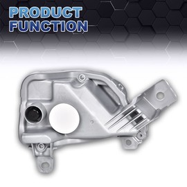 PIT66 Clear Front Bumper Parking Light Turn Signal Marker Lamp, Compatible with Nissan Altima 2019 2020 2021 Driver Left Side 26135-6CA0A