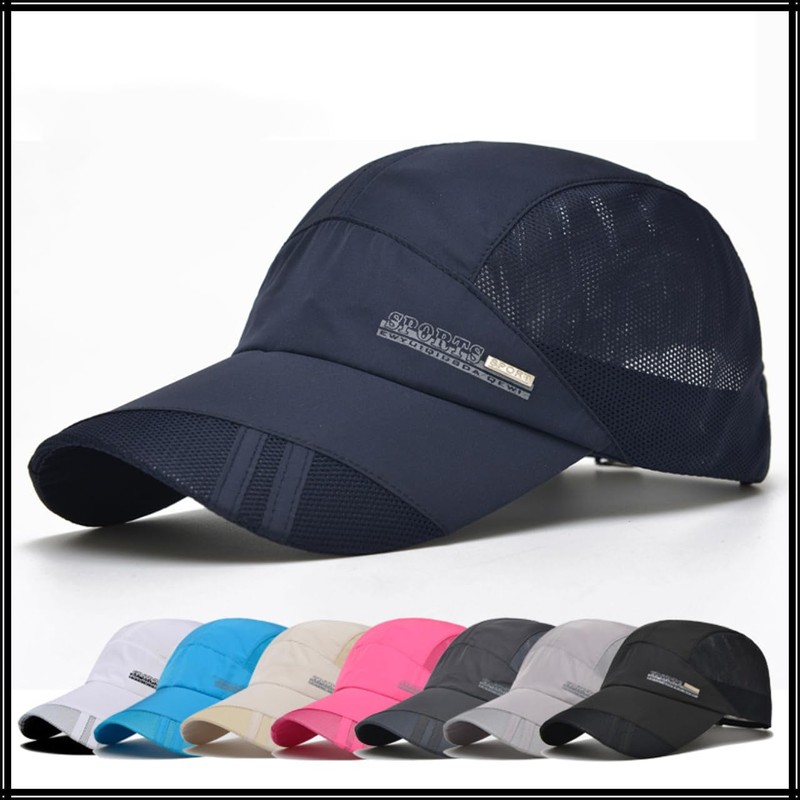 [ホワイトファング] アウトドア 帽子 速乾性 メッシュ キャップ デザイン 軽量 シンプル メンズ