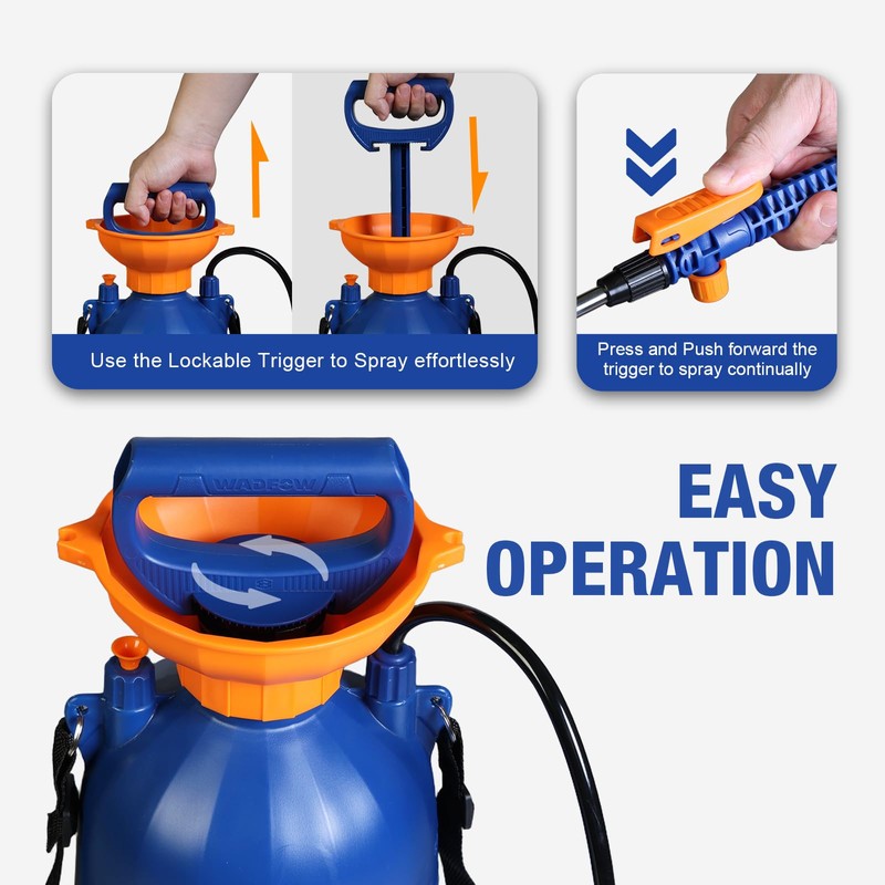 WRS1580 2.11 Gallon Pump Pressure Sprayer, Lawn & Garden Water