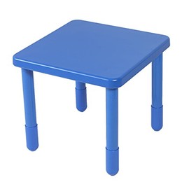 Children’s Factory, AB715PB20, 24x24 Sq. Value Table, 20”H, Blue, Kindergarten Learning Activity & Play Table, Toddler Classroom or Preschool Must Have Furniture