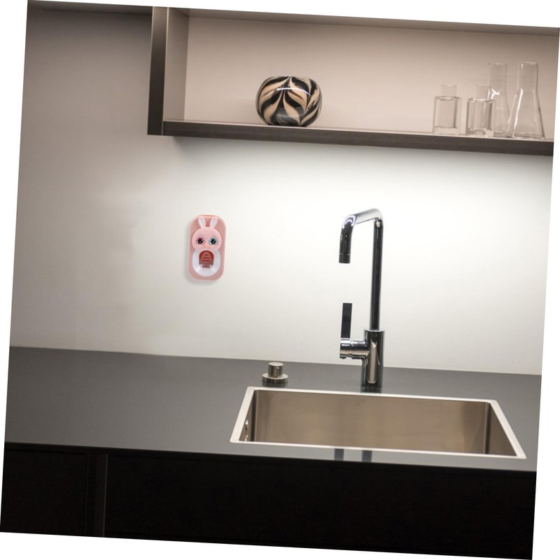 BESTYASH Toothpaste Press Toothpaste Dispenser Holder Wall Toothpaste Dispenser Bathroom