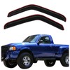 BOOGADEE Original 2pcs Wind Deflectors, in-Channel Rain Guards Set, Side