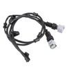 X AUTOHAUX Car Rear Brake Pad Abrasion Sensor 2 Pin