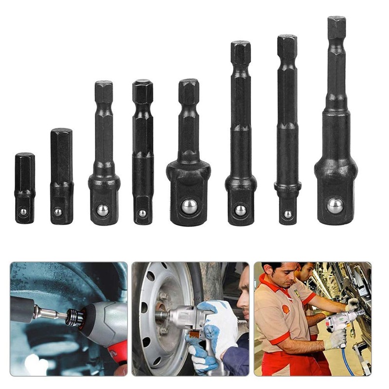 Bestgle 12pcs Air Impact Ratchet Wrenches Conversion Tool Set, Including