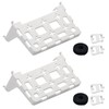 2PCS 49605-aub Structured Media Panel Accessories Enclosure Universal Shelf Mounting